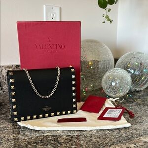 Valentino Garavani Rockstud Mini Crossbody Purse